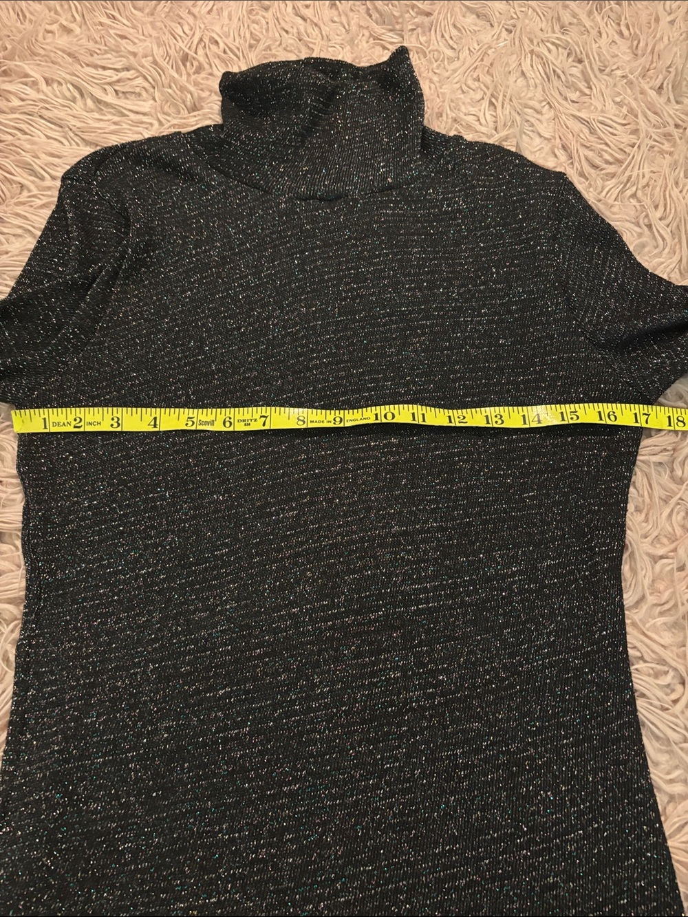 LAmade Metallic Sparkle Turtleneck - Picture 6 of 10